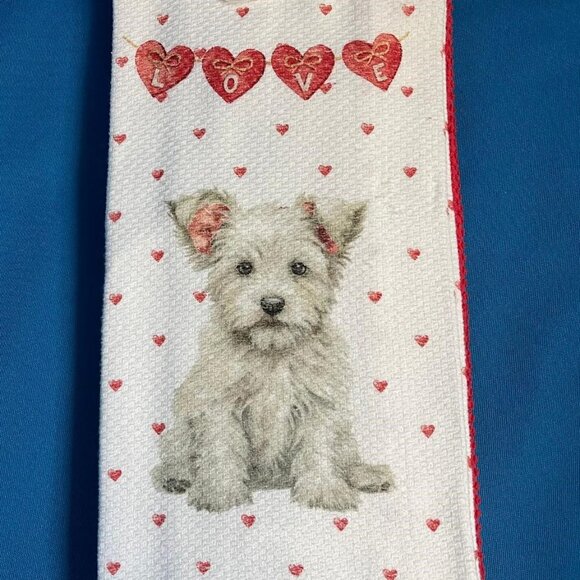 NWT & HTF 3 PACK ADORABLE WESTIE / WEST HIGHLAND TERRIER / CAIRN TERRIER TOWELS - Picture 11 of 15